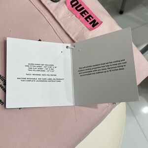 UGG Bedding Ugg Haven Pink Rose Tint Cooling Technology Queen Sheet